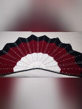Handmade Crocheted Shawl